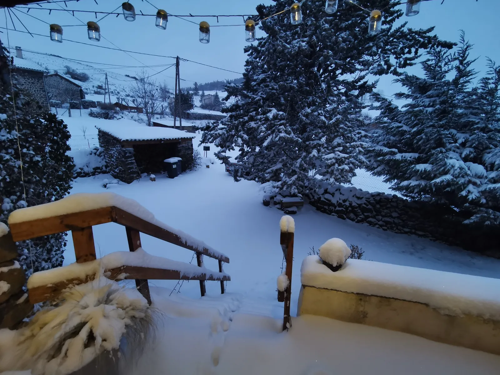 Paysage hivernal